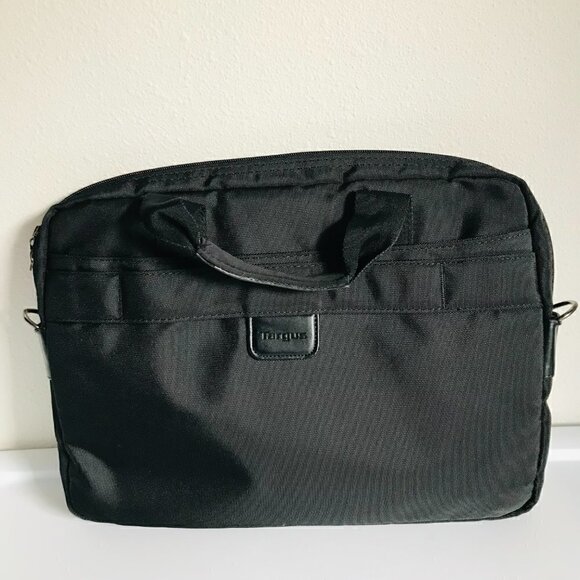 Targus Black Polyester Laptop Bag with Shoulder Strap - Picture 3 of 10